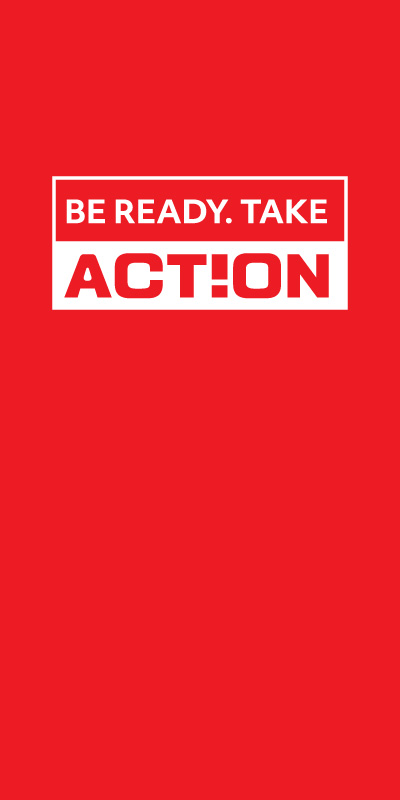 Be Ready, Take Action Logo